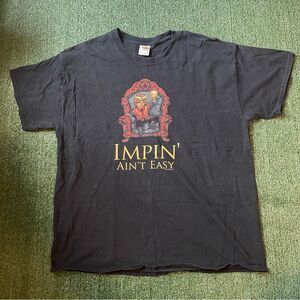 GOT Game of Thrones “Impin' Ain't Easy” Tee Shirt Tyrion Lannister XL